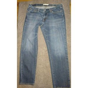 Women's Levis Boyfriend Blue Jeans Size 28